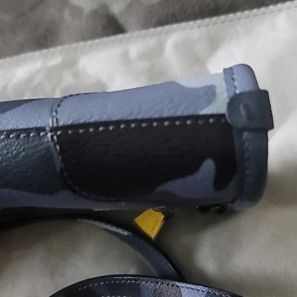 COACH MICKIE CROSSBODY CAMO PEBBLE CROSSBODY BAG - Picture 7 of 12